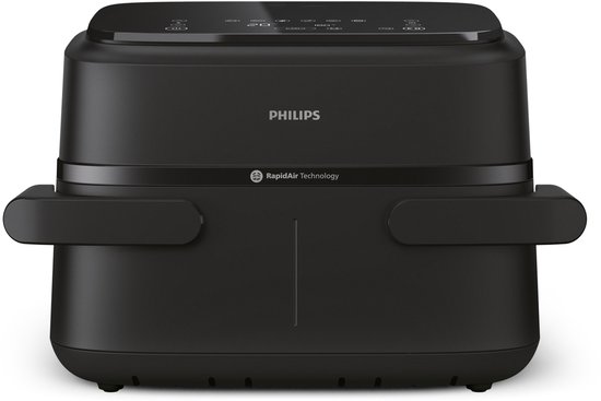 Philips 1000 Series Dual Basket Airfryer - NA150/00 - Dubbele Mand - Flexible